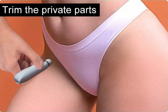 4 in 1 Women Trimmer Face Body Bikini & More Rechargeable Portable