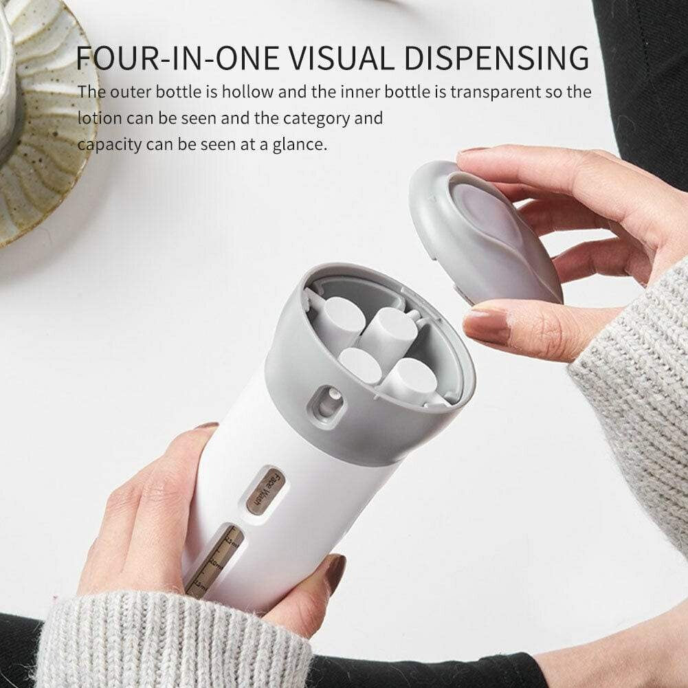 4 in 1 Travel Bottle Set