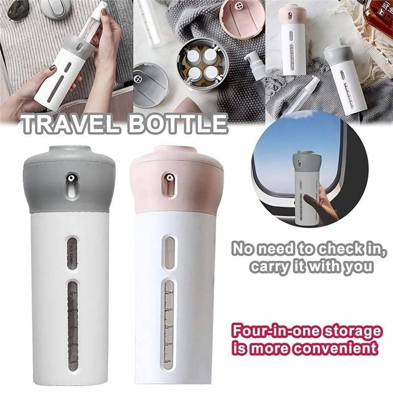 4 in 1 Travel Bottle Set