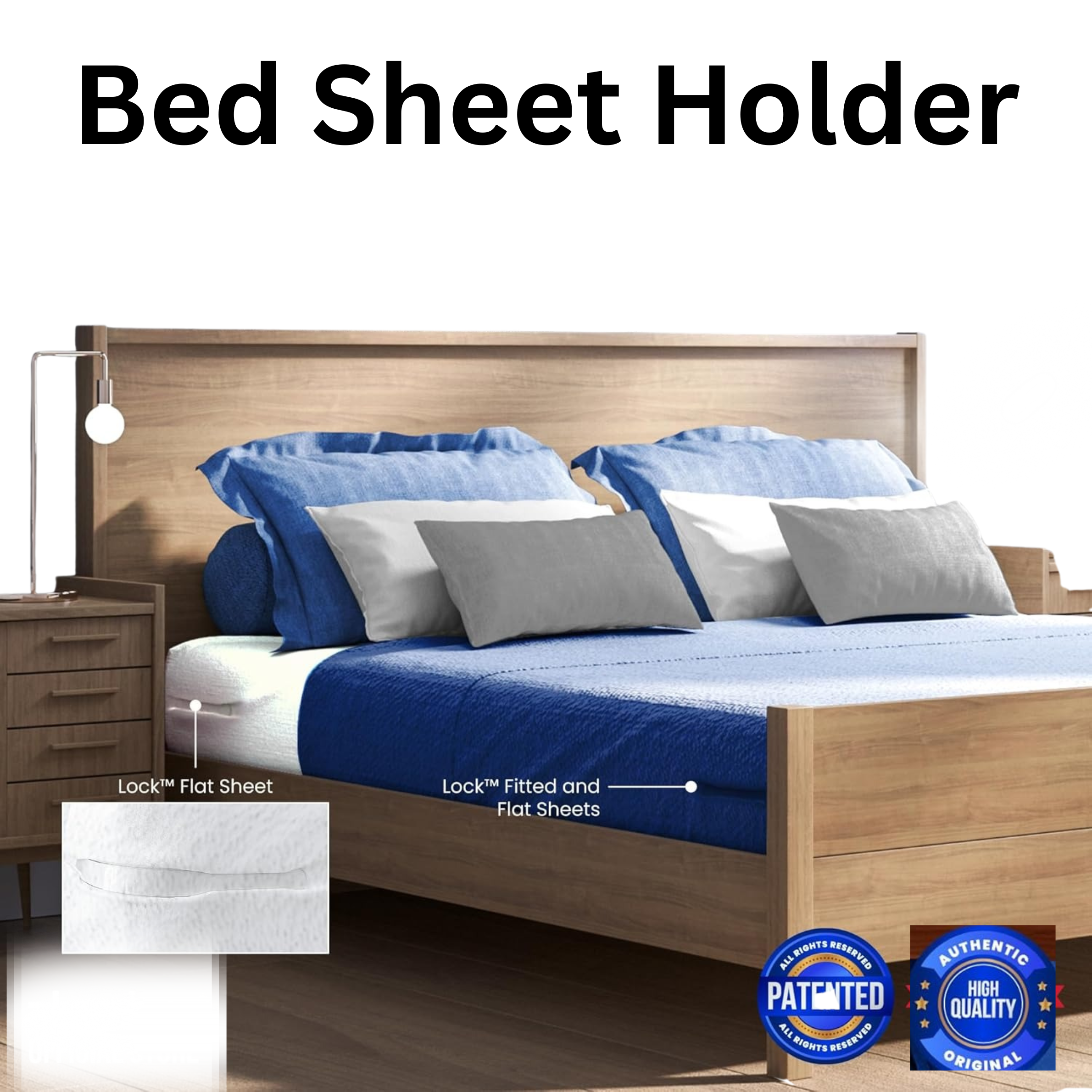 Bed Sheet Lock (4pcs Set)