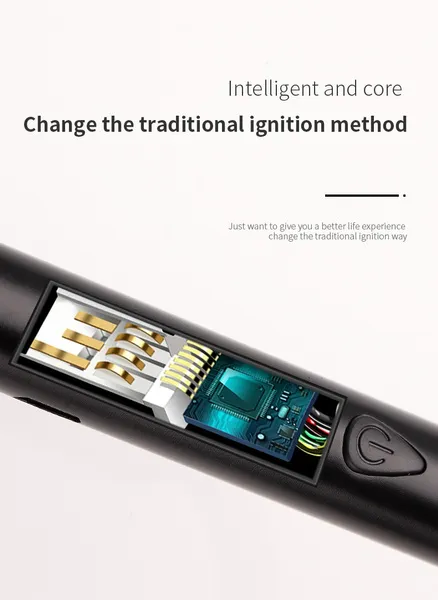 Kitchen Lighter with Flexible Neck Rechargeable