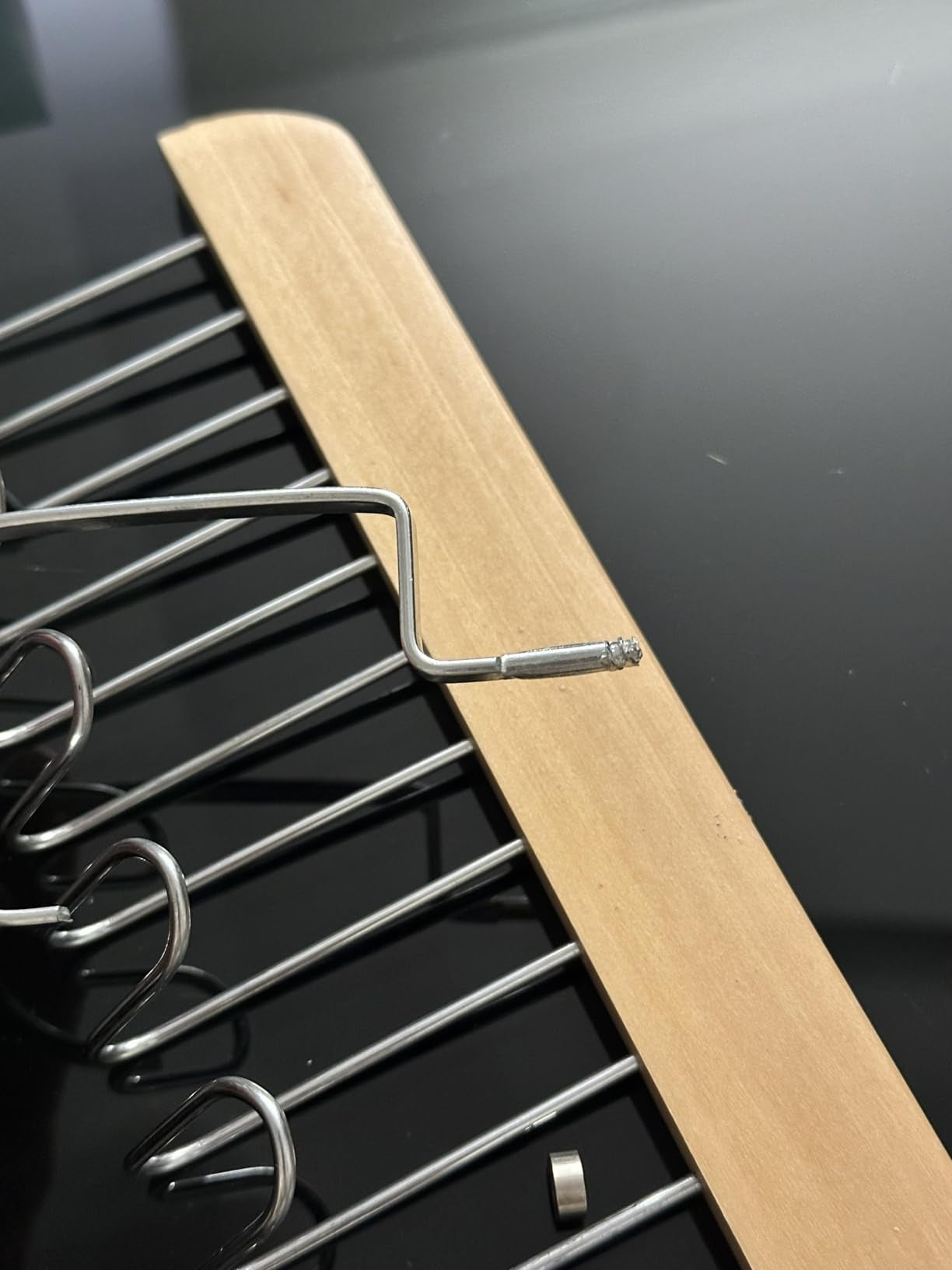 8 Hooks Wooden Hanger Organizer