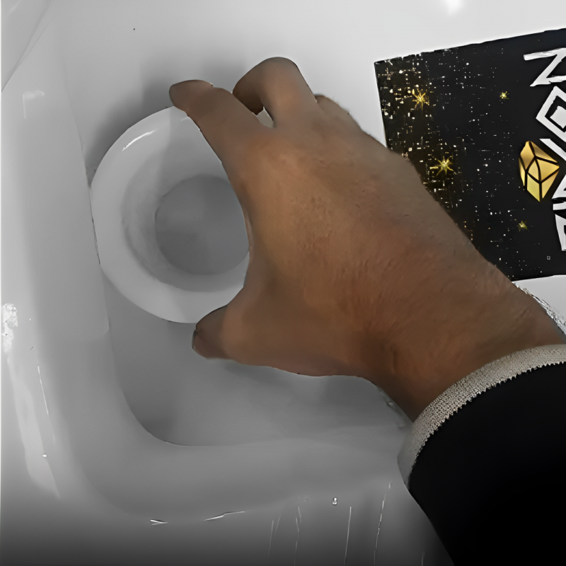 Bathroom drain hole cover to prevent bad odor and rats