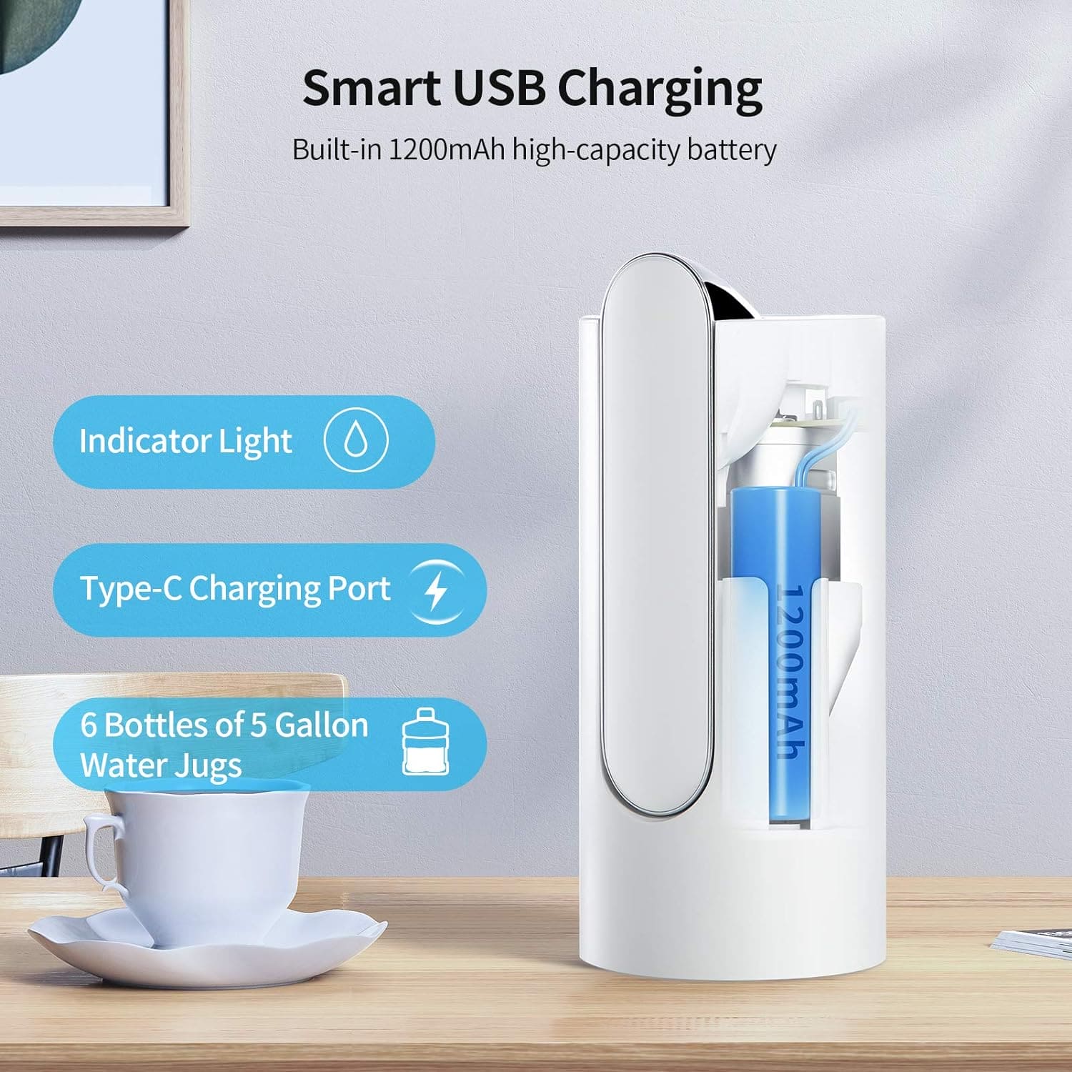 Foldable Water Pump Rechargeable