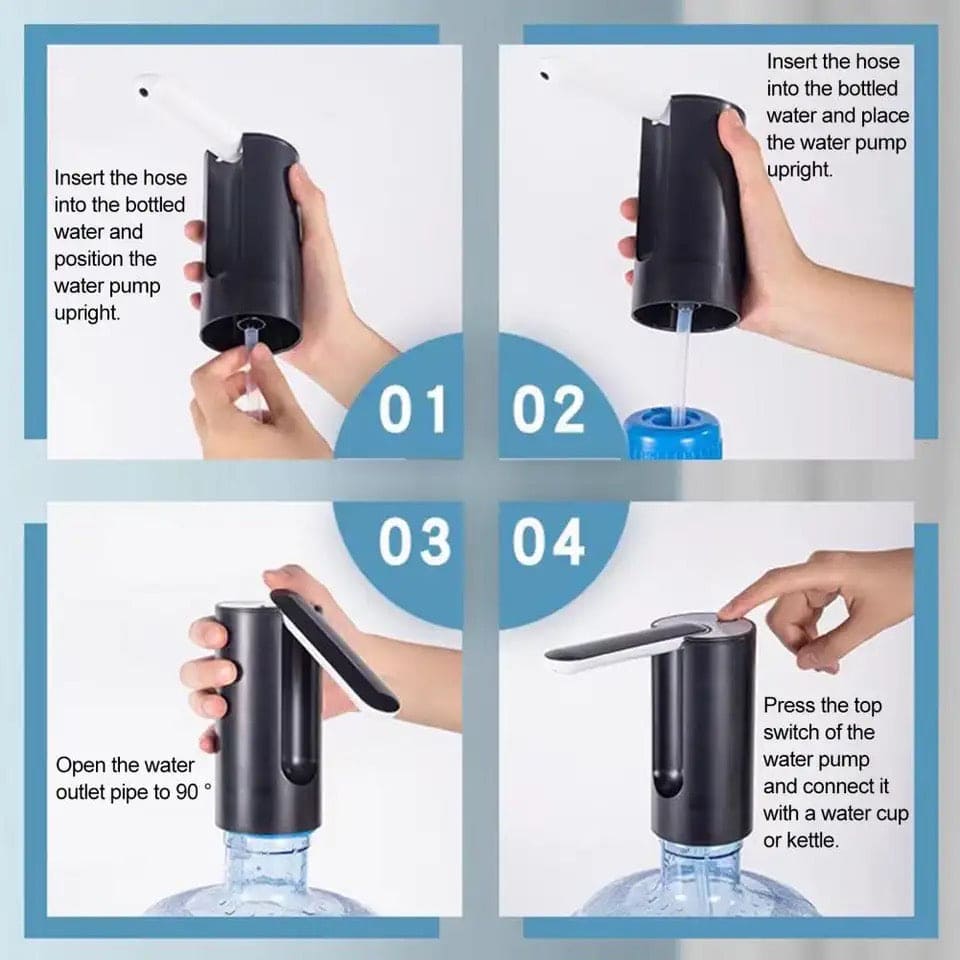 Foldable Water Pump Rechargeable
