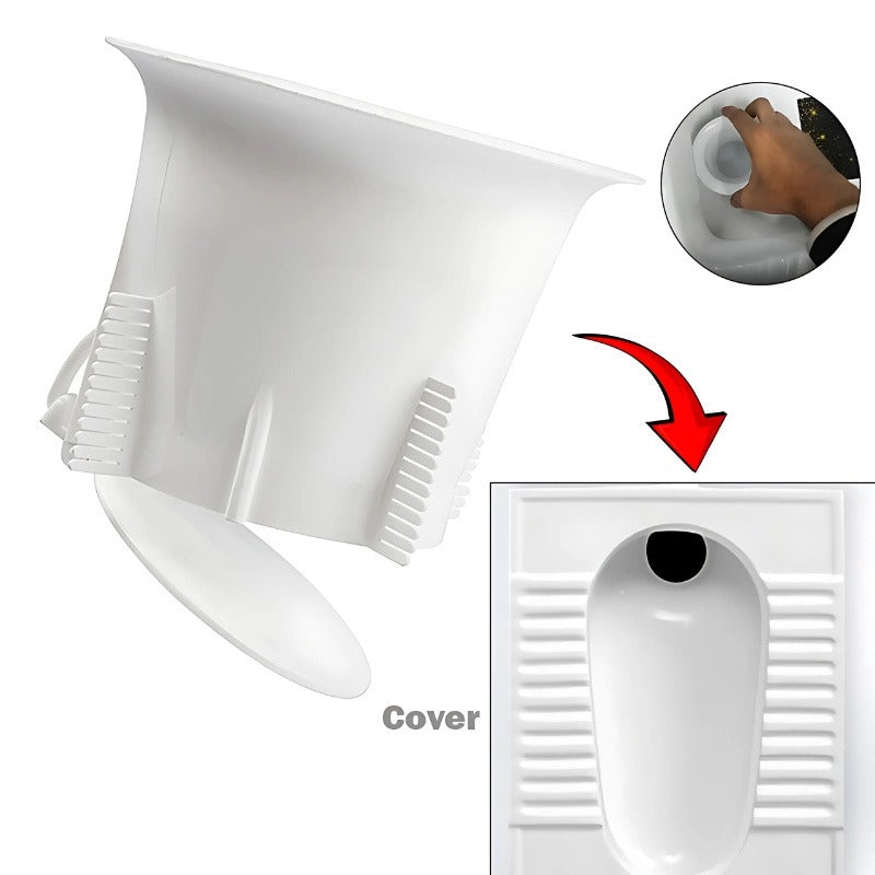 WC hole cover cap to block bathroom smell and drain insects