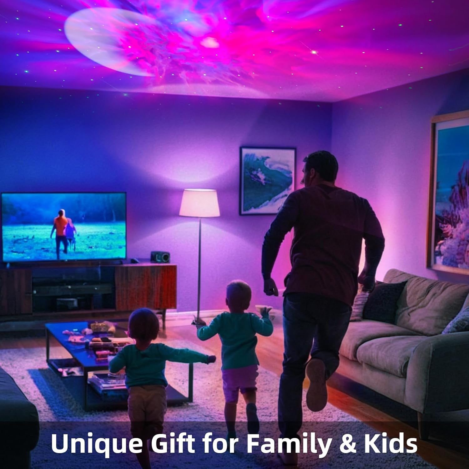 Astronaut Starry Galaxy Projector Light with Bluetooth Speaker