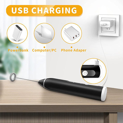 Coffee Frother, Milk Frother, Egg Beater Rechargeable