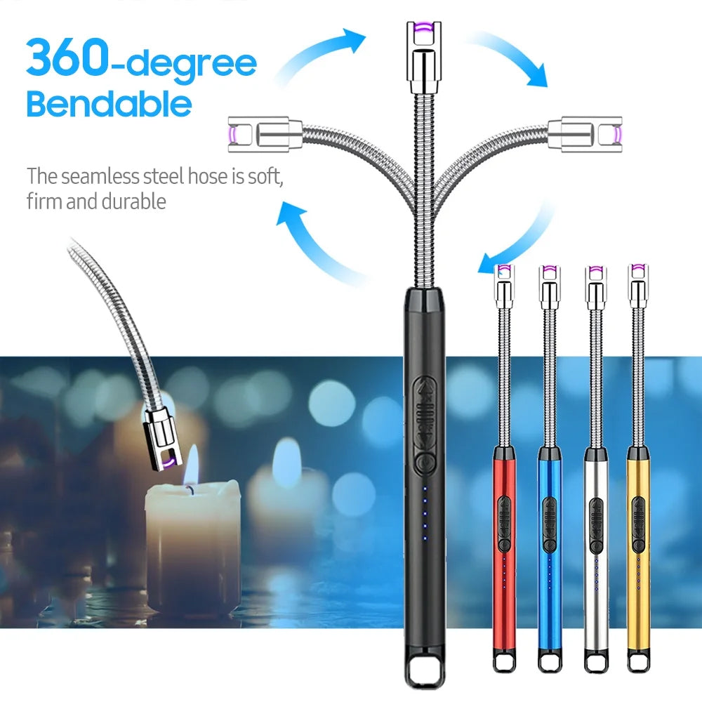 Kitchen Lighter with Flexible Neck Rechargeable