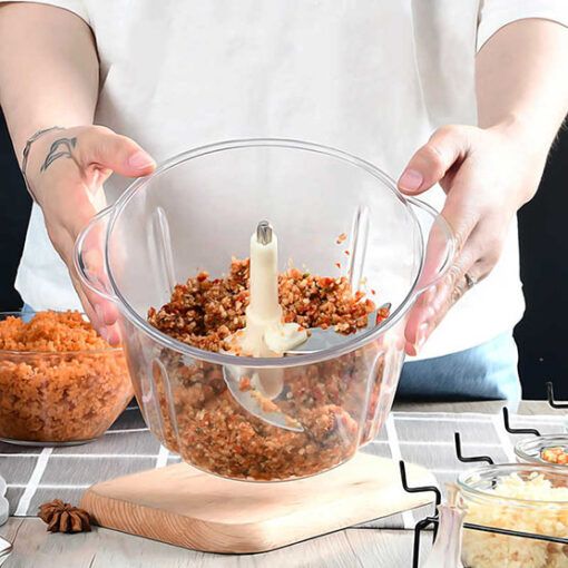 Multifunction Hand Push Chopper 2L
