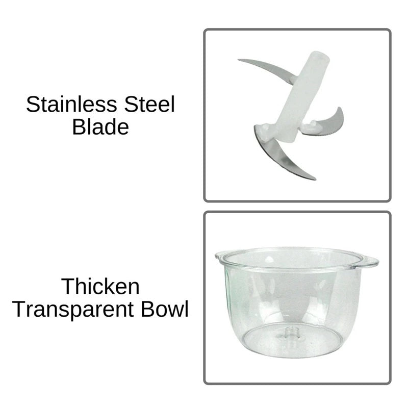 Multifunction Hand Push Chopper 2L
