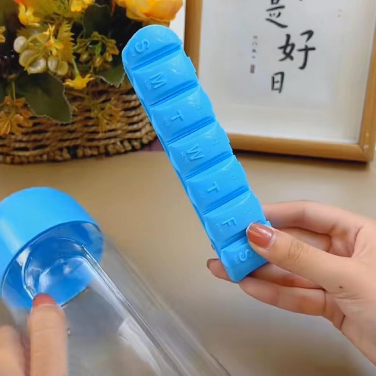 Bottle with Medicine Box
