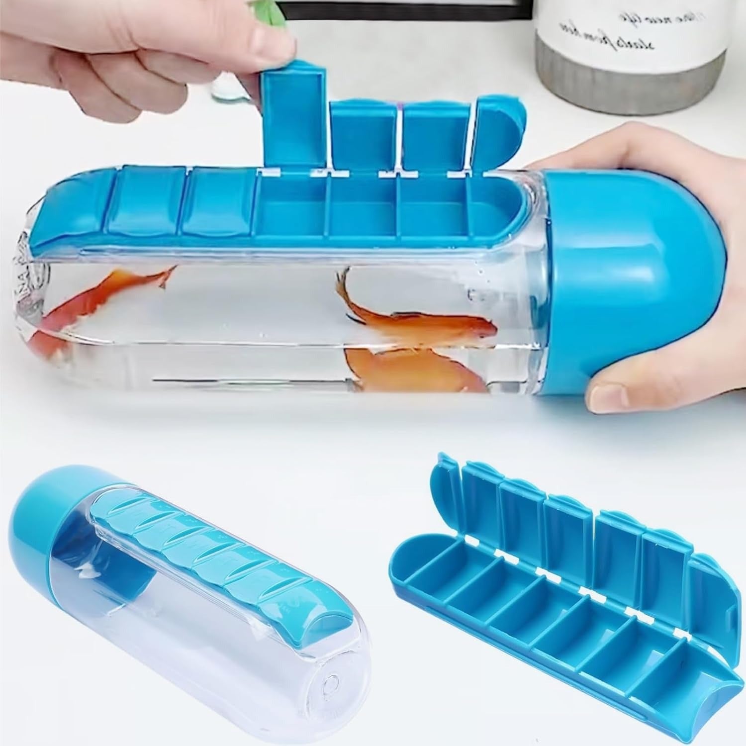 Bottle with Medicine Box
