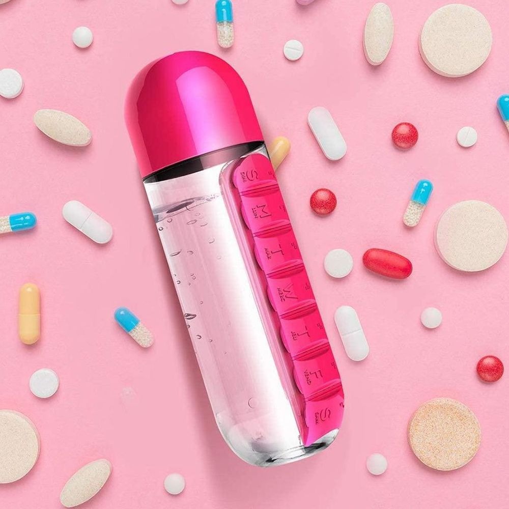 Bottle with Medicine Box