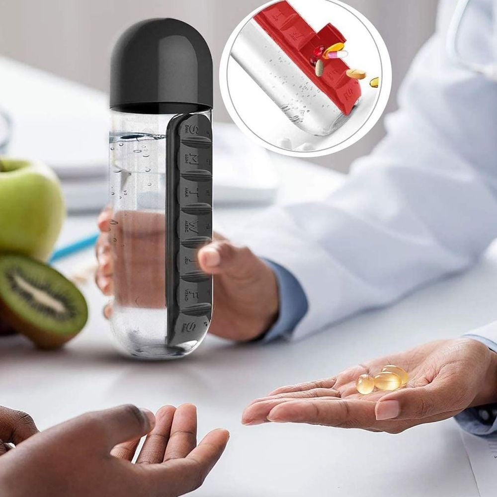 Bottle with Medicine Box