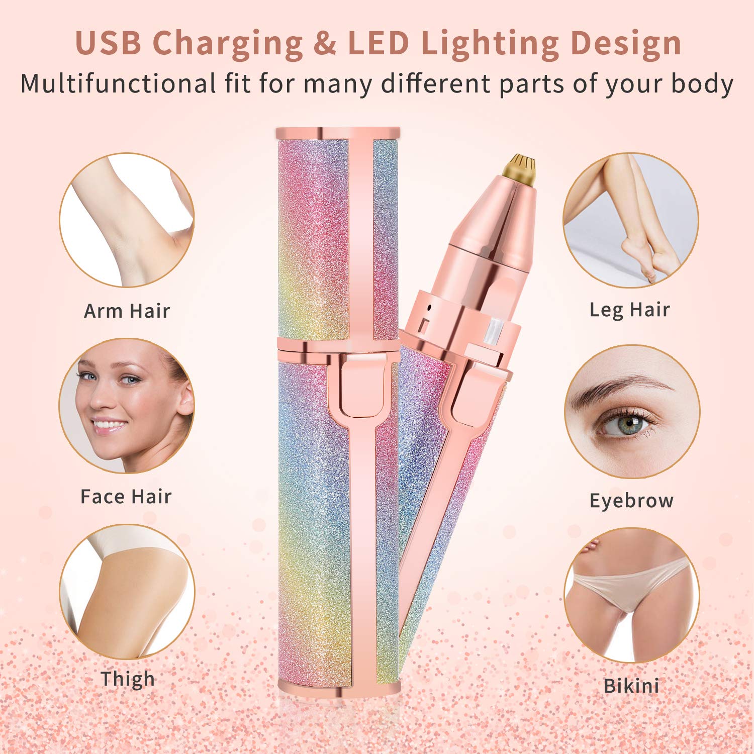 2 in 1 Facial and Eyebrow Trimmer/shaver